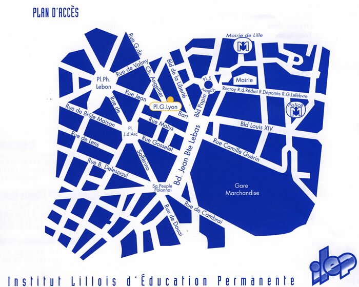 plan du centre tertiaire
